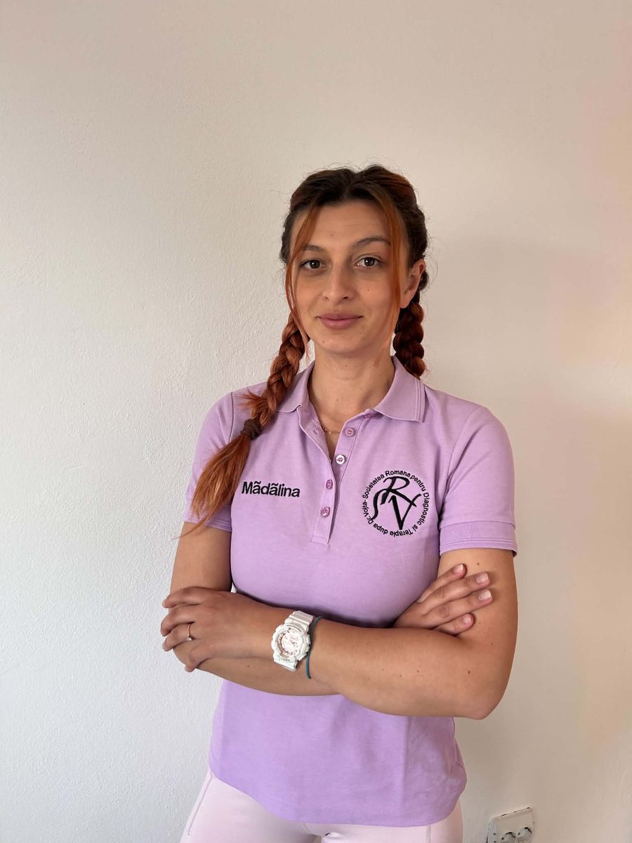 Mădălina Frîncu, fondatoarea cabinetului Coral Baby și kinetoterapeut pediatric